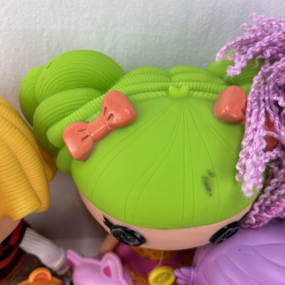 Lot of 4 Lalaloopsey 12 Inch Dolls & Two 8 Inch Dolls Accessories And Pets - Picture 6 of 10